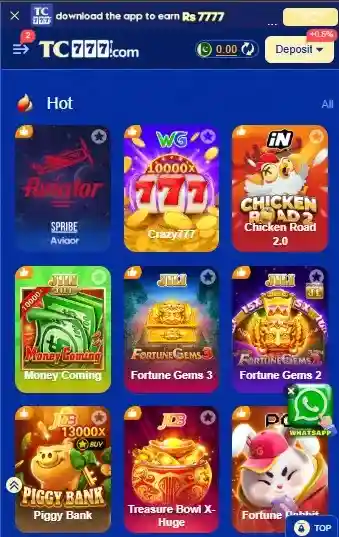 
Tc777L Game EArning Applaction