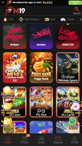 m19 game login