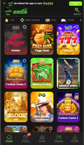 666A Game App Down load Apk Now