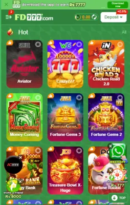 FD777 Game Application